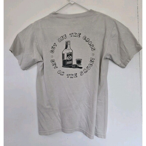 NOFX Noah FX Ark Shirt Mens Small‎ Alternative Punk Band 90s White Vintage Rock - Picture 7 of 9
